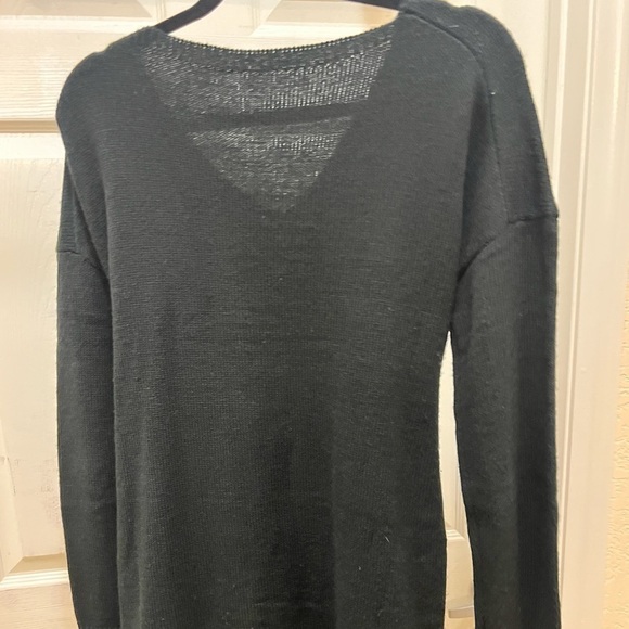 Bdcoco  V-Neck Bodycon Tie Waist Short Knitted Sweater Dress - NWOT​​​​ - Picture 8 of 12